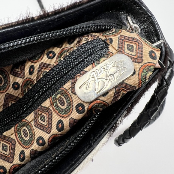 Alexis David Genuine Cowhide Crossbody Purse Western Handbag - Picture 7 of 16